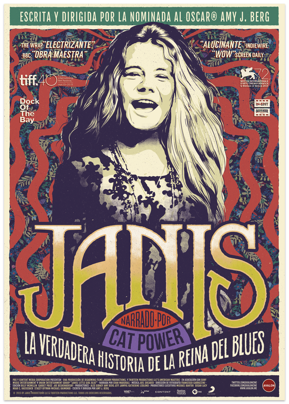 diseño poster JANIS