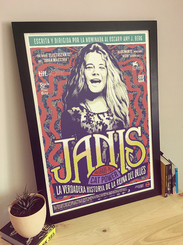 diseño poster JANIS